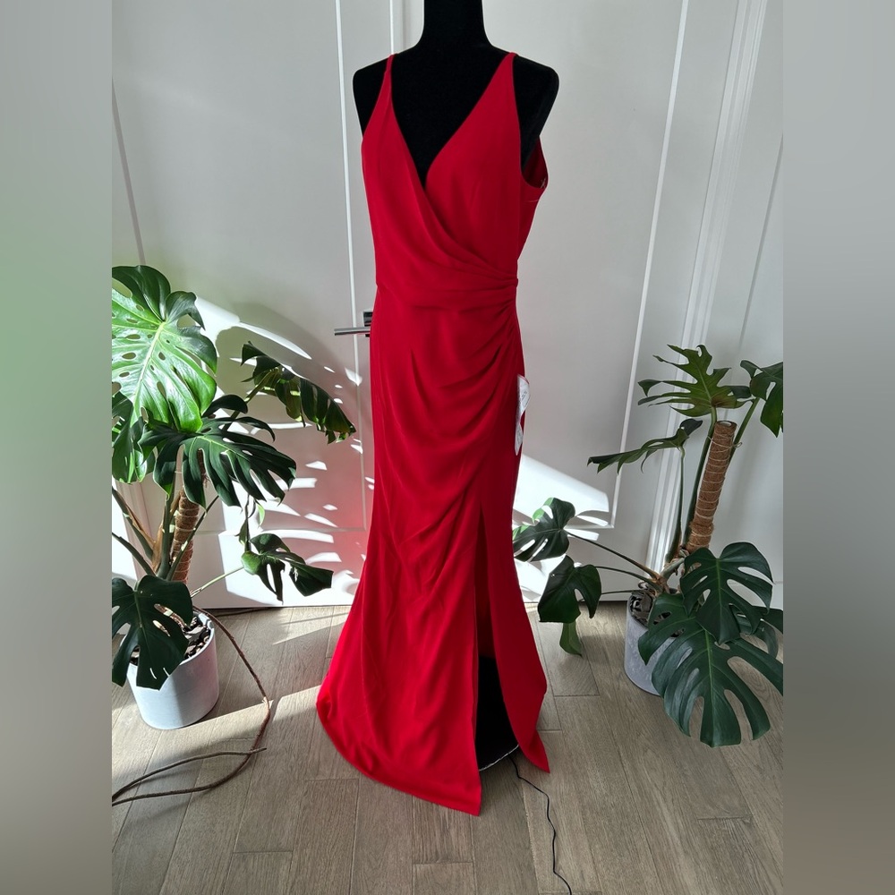 Sexy Red gown Dress the Population size XL New with tags - Picture 4 of 10
